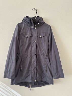 Michael Kors Hooded Anorak Jacket - Dark Gray